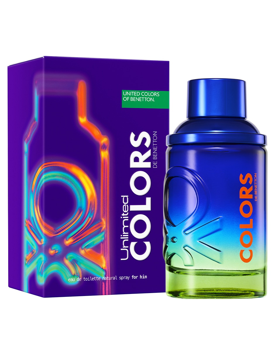 Eau de toilette Benetton Unlimited Colors para hombre
