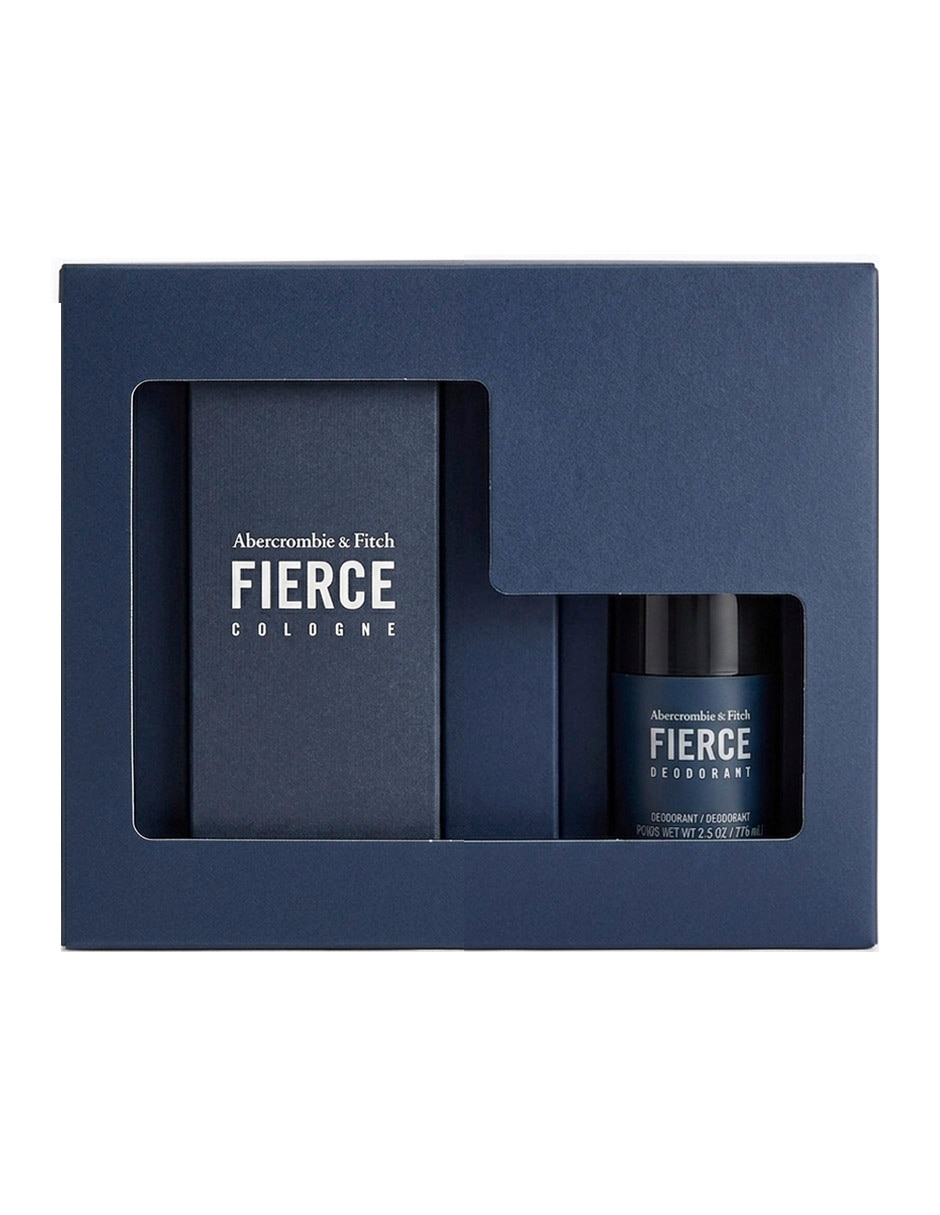 Set Eau de toilette Fierce para hombre