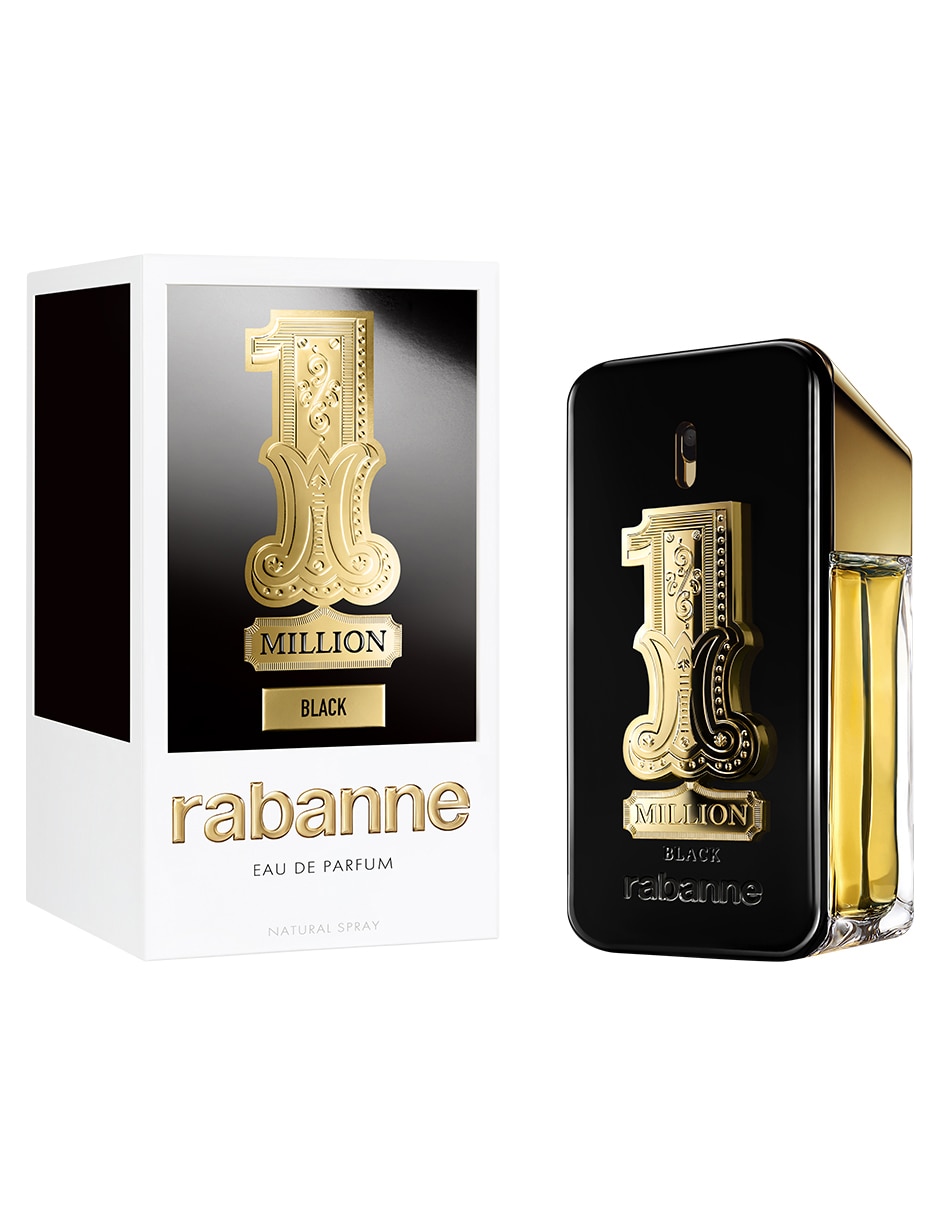 Eau de parfum Rabanne 1 million Black para hombre