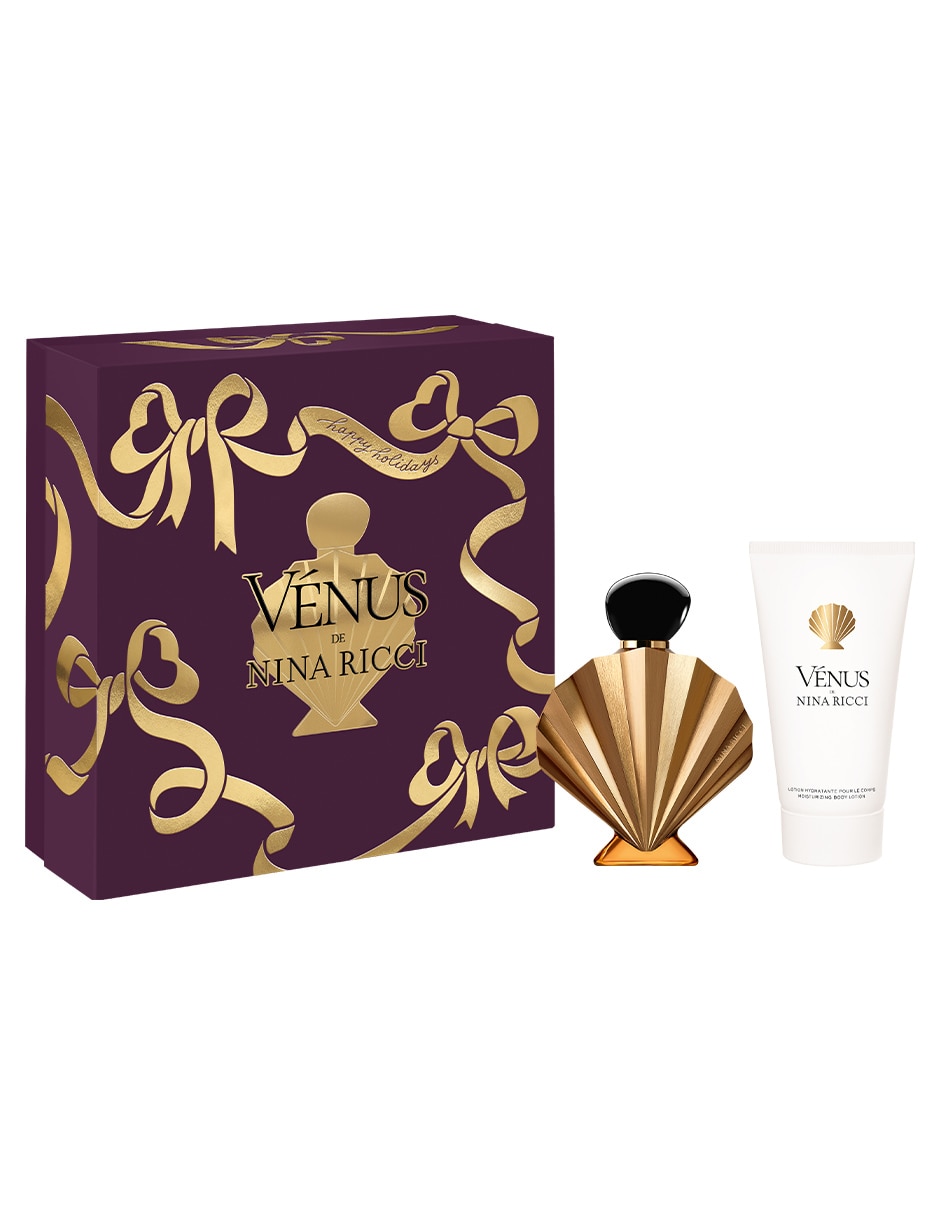 Kit eau de parfum vénus de nina ricci para mujer