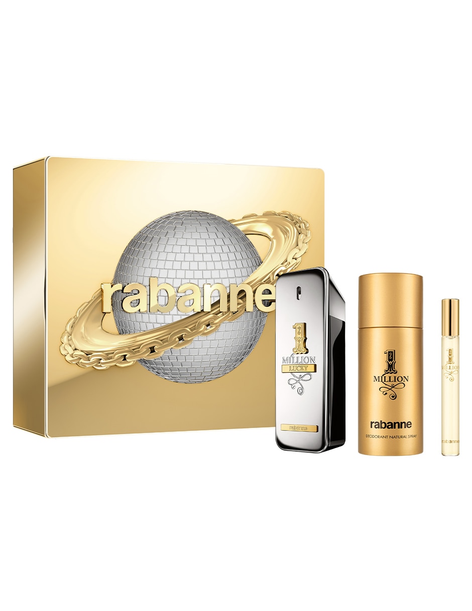 Kit Eau de parfum 1 Million Lucky para hombre 1