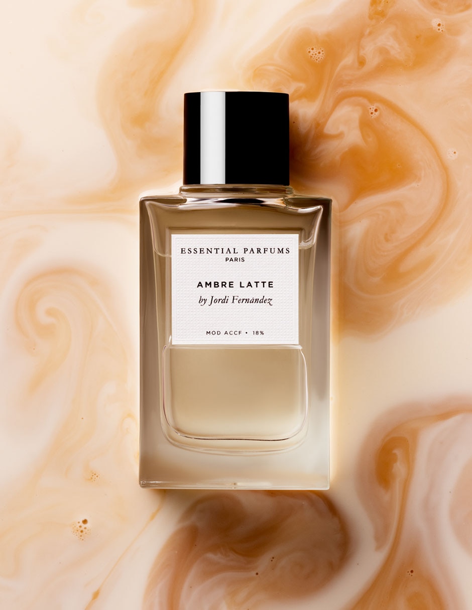 Eau de parfum ambre latte essential parfums 100 ml unisex