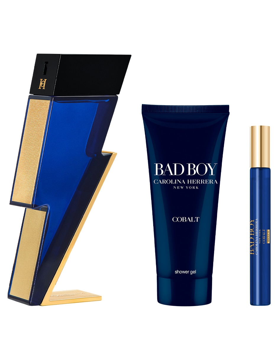 Kit Eau de parfum Bad Boy Cobalt Absolute para hombre 8