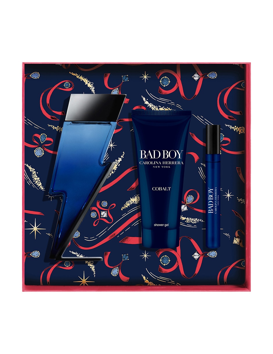 Kit Eau de parfum Bad Boy Cobalt para hombre 4