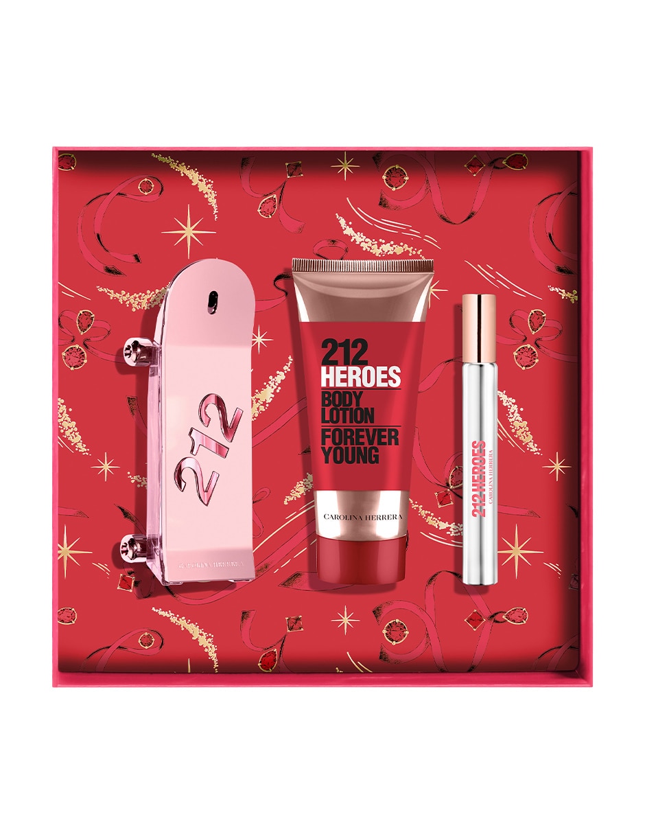 Kit Eau de parfum 212 Heroes for Her para mujer 5