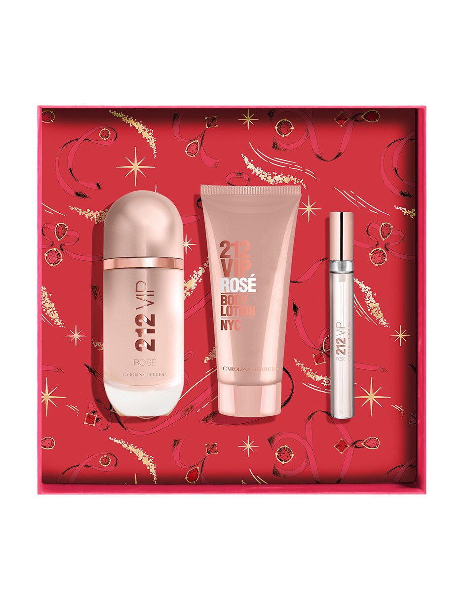 Kit Eau de parfum 212 VIP Rosé para mujer 5