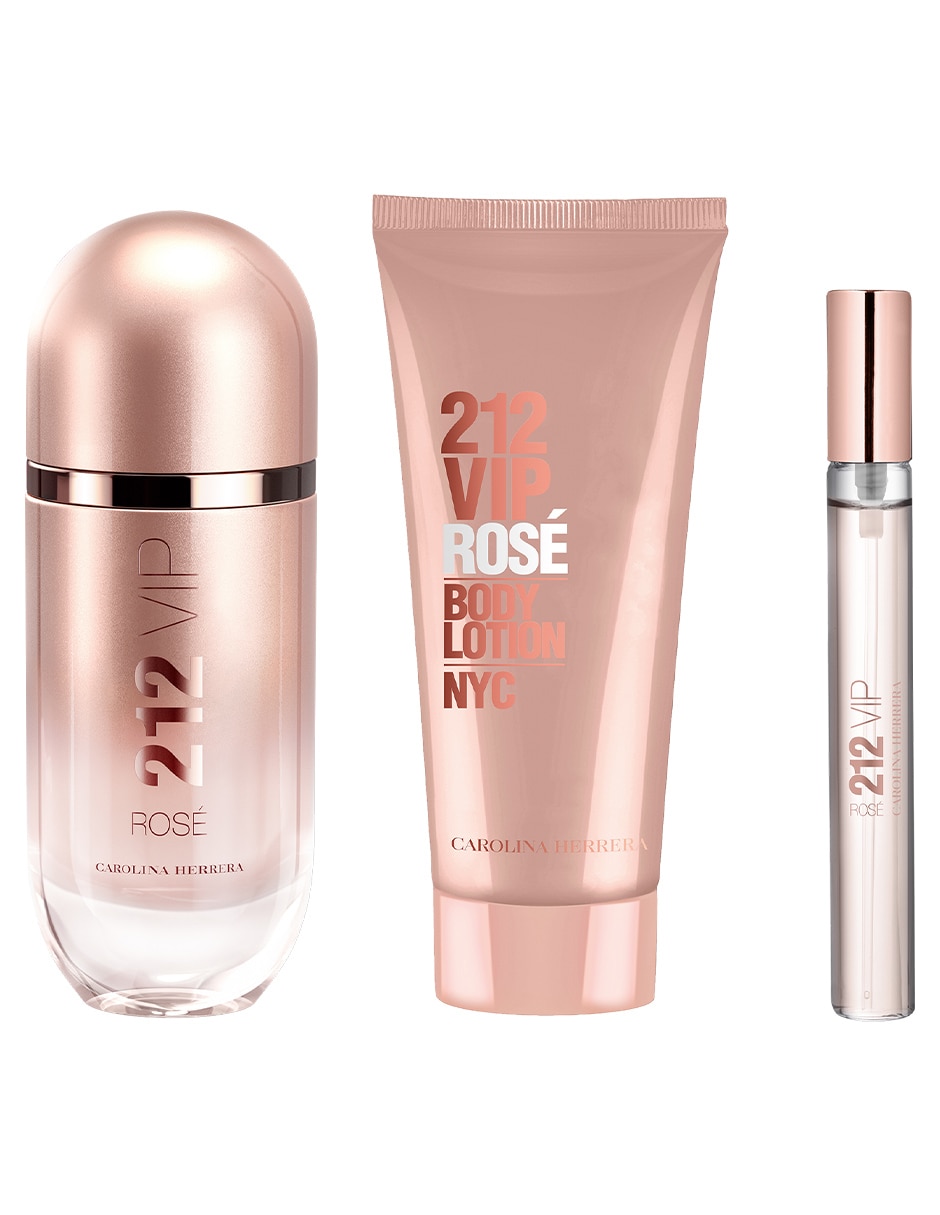 Kit Eau de parfum 212 VIP Rosé para mujer 4