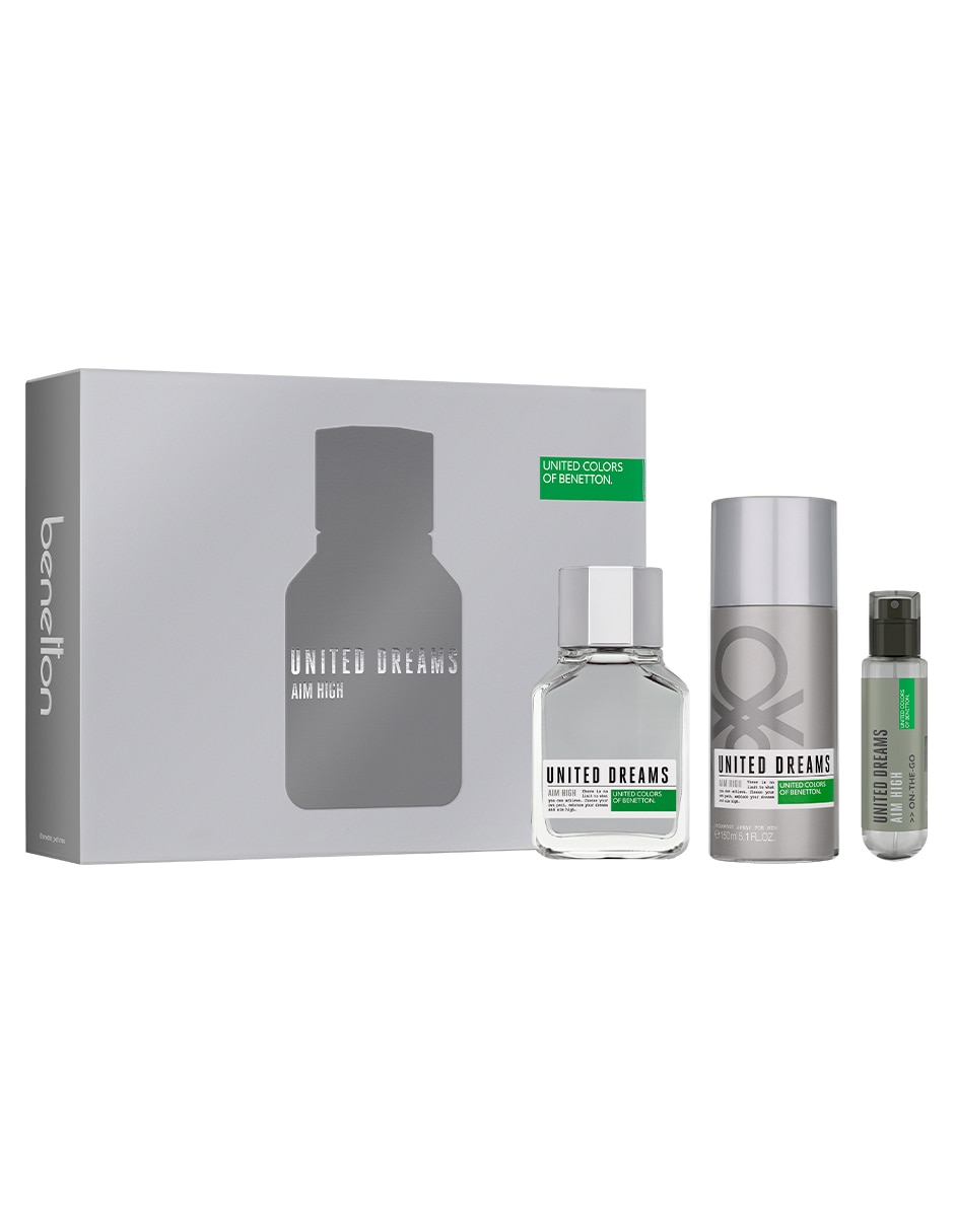 Kit Eau de toilette United Dreams Aim High para hombre Kit Eau de toilette United Dreams Aim High para hombre