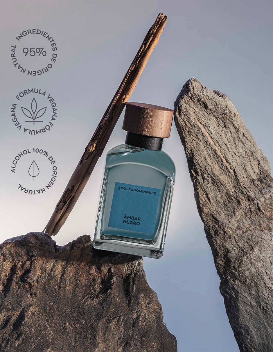 Kit Eau de parfum Ámbar Negro para hombre 7