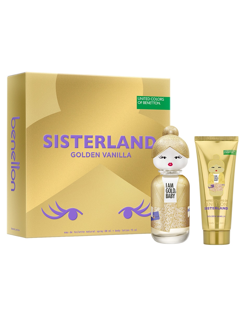 Kit Eau de parfum Sisterland Golden Vanilla para mujer Kit Eau de parfum Sisterland Golden Vanilla para mujer