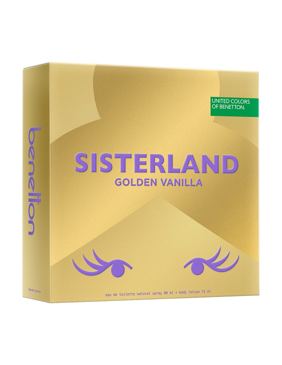 Kit Eau de parfum Sisterland Golden Vanilla para mujer 5