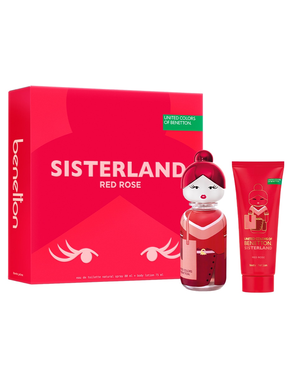 Kit Eau de toilette Sisterland Red Rose para mujer