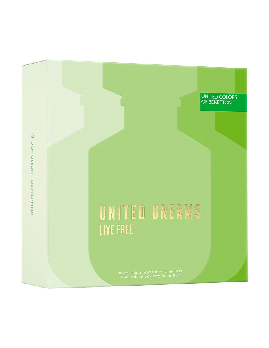 Eau de toilette United Dreams Live Free para mujer 3