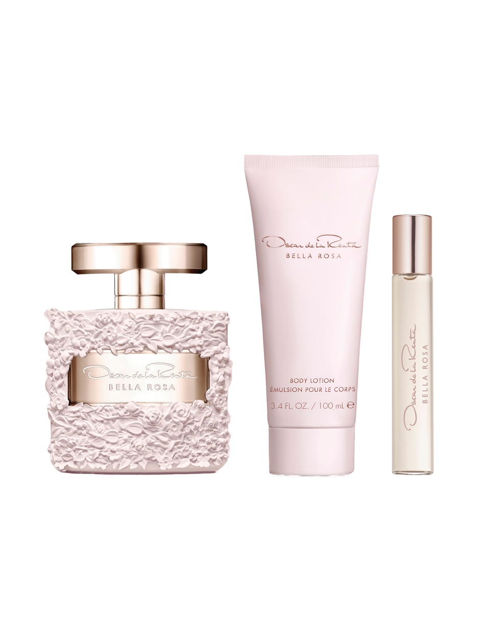 CNAV26 ODLR BELLA ROSA EDP 100 ML 3PC