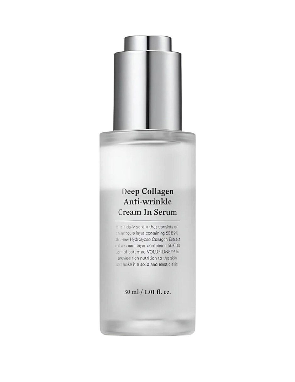Hidratante facial deep collagen anti-wrinkle crema suero antiarrugas 2