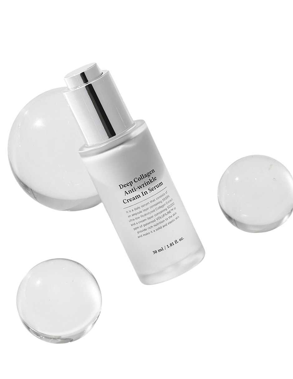 Hidratante facial deep collagen anti-wrinkle crema suero antiarrugas 4