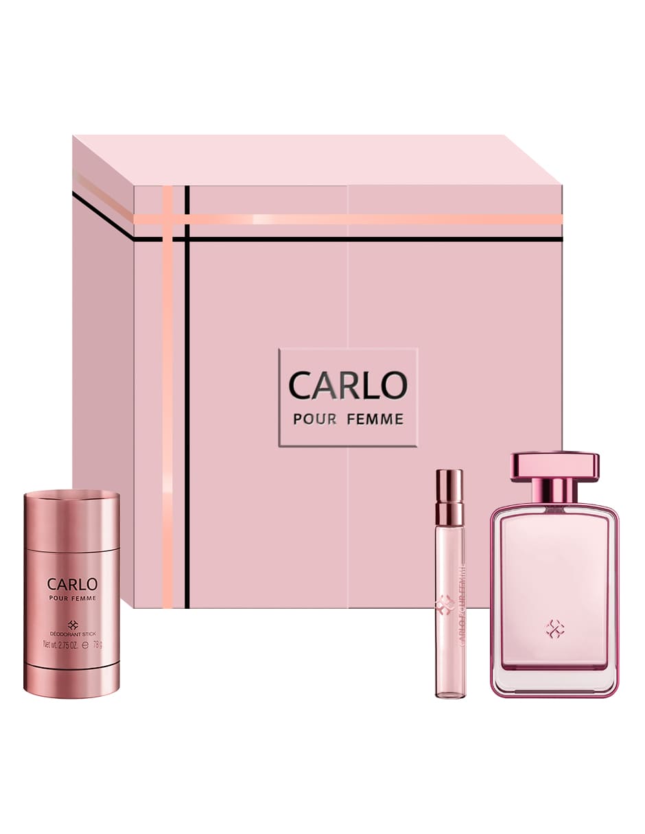 Set Eau de parfum Carlo Corinto Pour Femme V2 para mujer Set Eau de parfum Carlo Corinto Pour Femme V2 para mujer