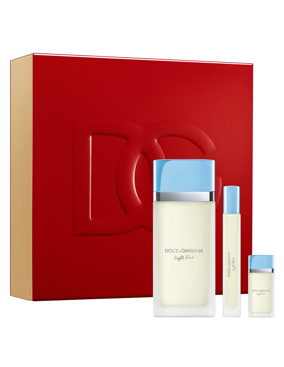 Set Eau de toilette Dolce&Gabbana Light Blue Edt para mujer Set Eau de toilette Dolce&Gabbana Light Blue Edt para mujer