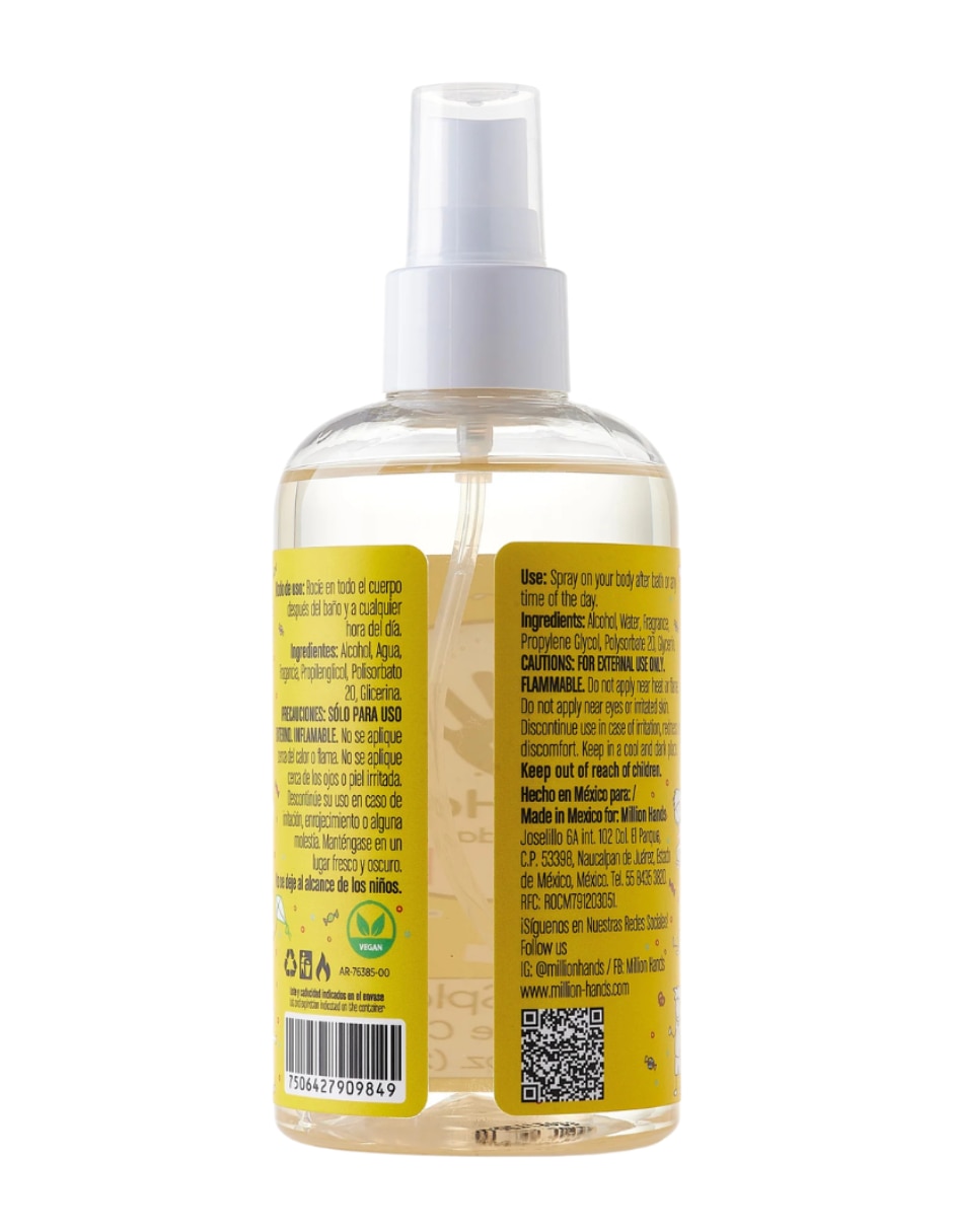 Body mist unisex