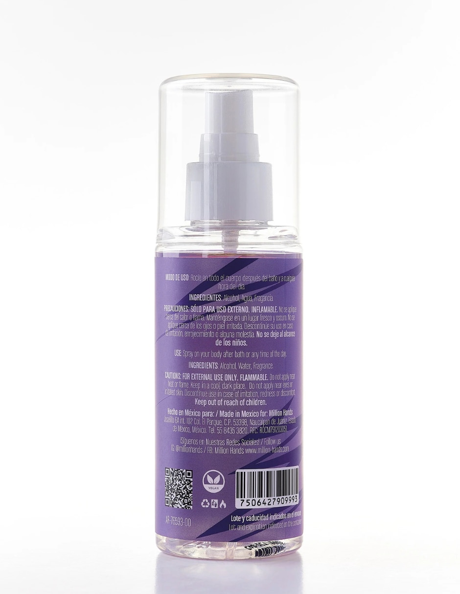 Body mist para niña