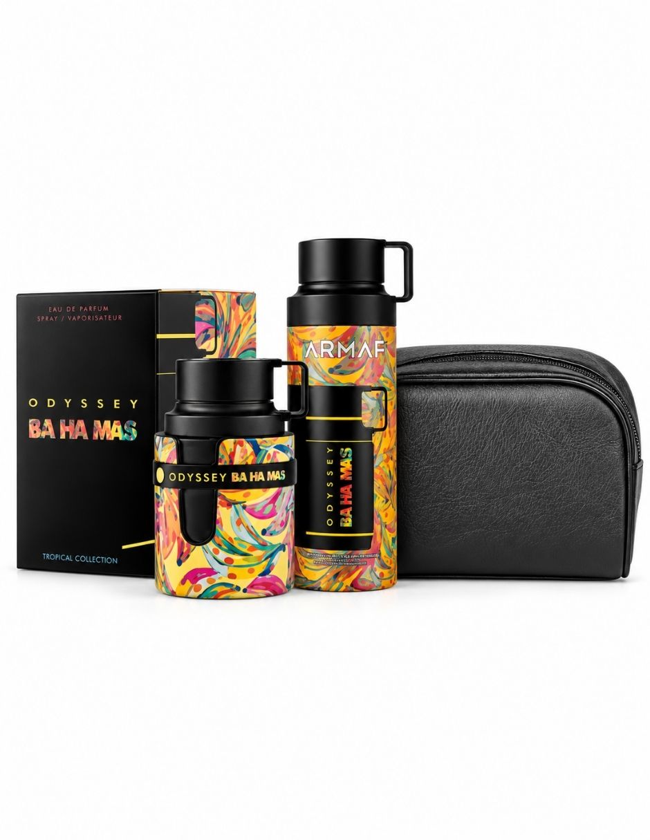Kit eau de parfum odyssey ba ha mas + body unisex Kit eau de parfum odyssey ba ha mas + body unisex