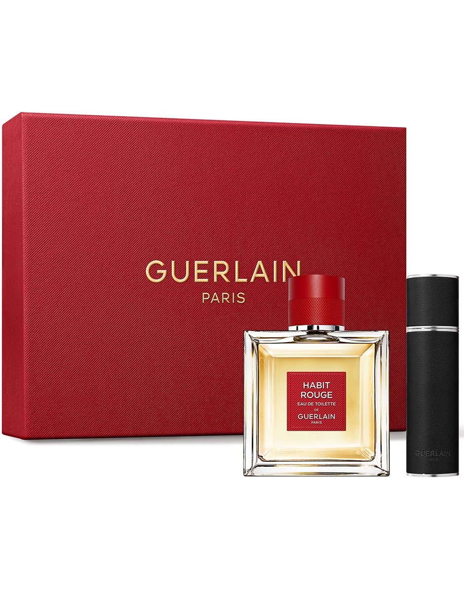 Eau de toilette Set de regalo Eau de Toilette Habit Rouge 100ml para Hombre Eau de toilette Set de regalo Eau de Toilette Habit Rouge 100ml para Hombre