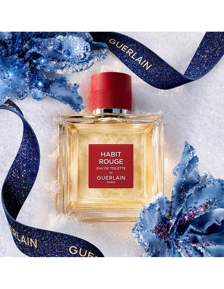 Eau de toilette Set de regalo Eau de Toilette Habit Rouge 100ml para Hombre 3