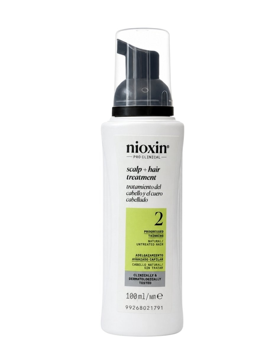 Tratamiento para cuero cabelludo tratamiento sistema 2 para cuero cabelludo y cabello con debilitamiento avanzado anticaída Nioxin