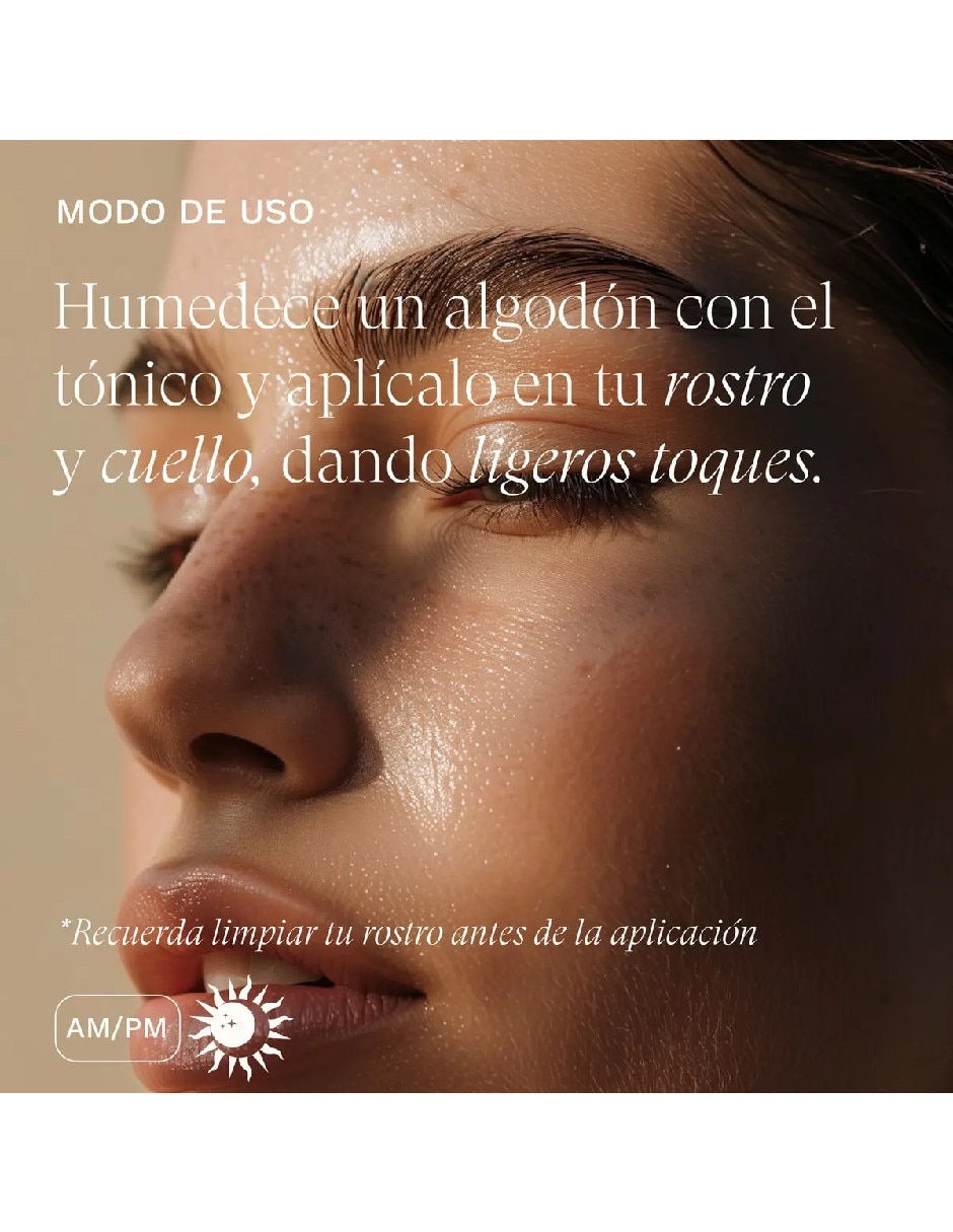 Tónico facial hidratante ácido hialuronico y niacinamida 3