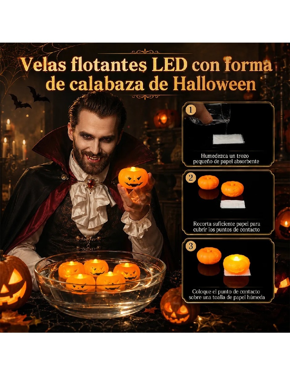 Set de velas flotante 12 piezas 3