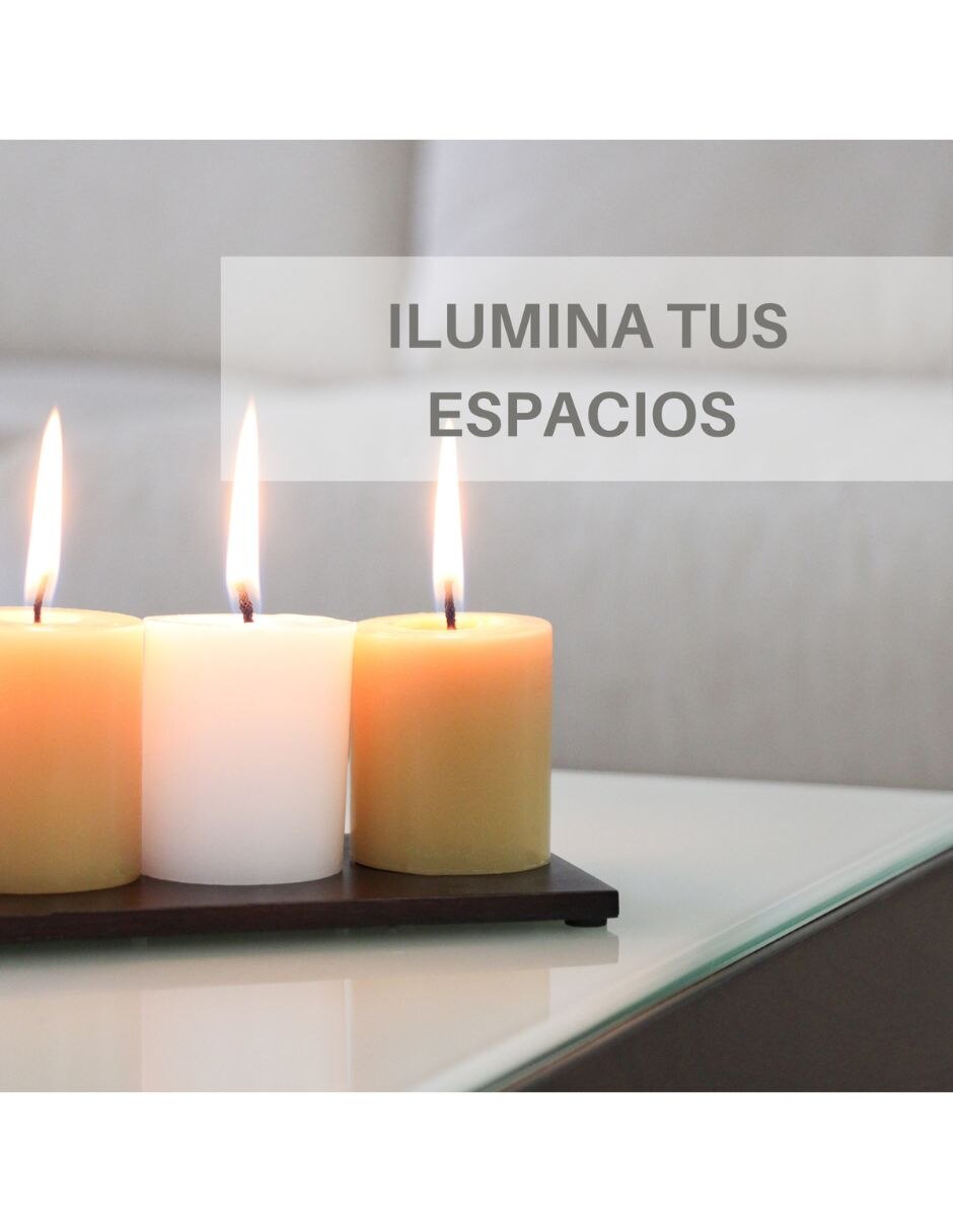 Set de velas Votiva 6 piezas 4