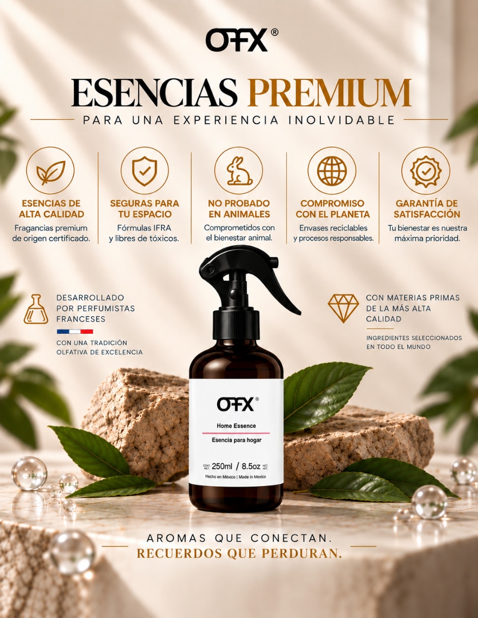Aromatizante fine fragrance ambientador de aceite de aroma eucalipto y menta