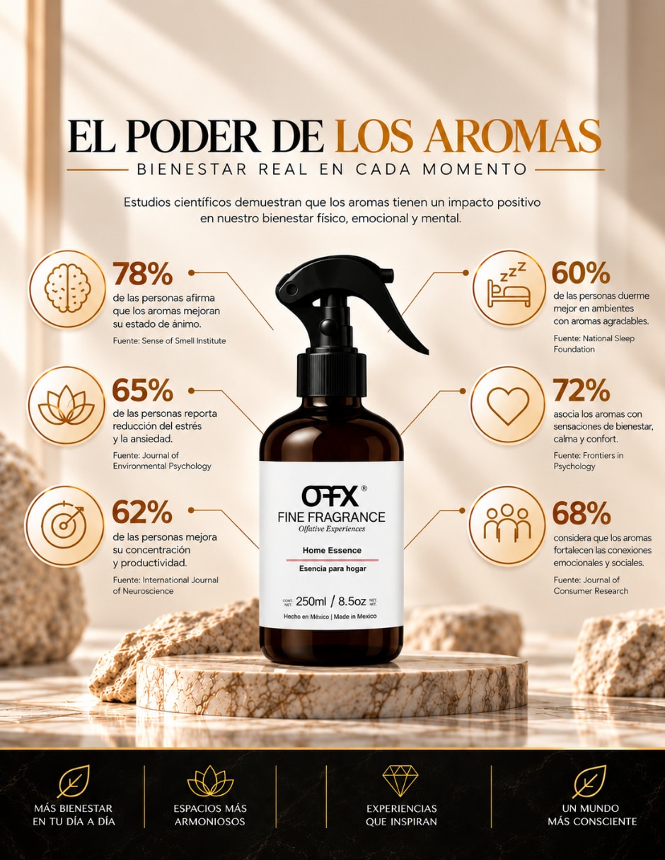 Aromatizante fine fragrance ambientador de aceite de aroma eucalipto y menta
