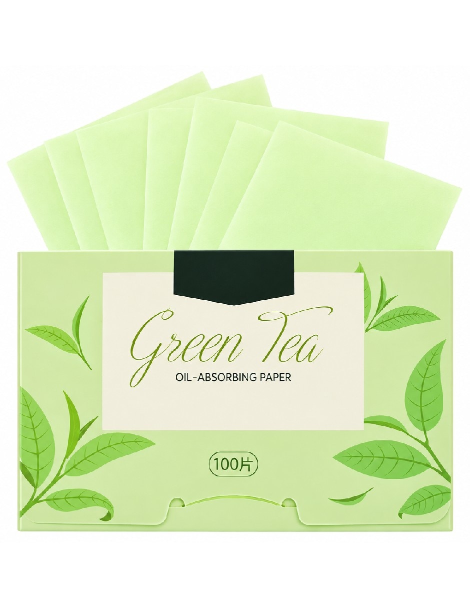 Papel absorbente facial antigrasa 100 piezas Papel absorbente facial antigrasa 100 piezas