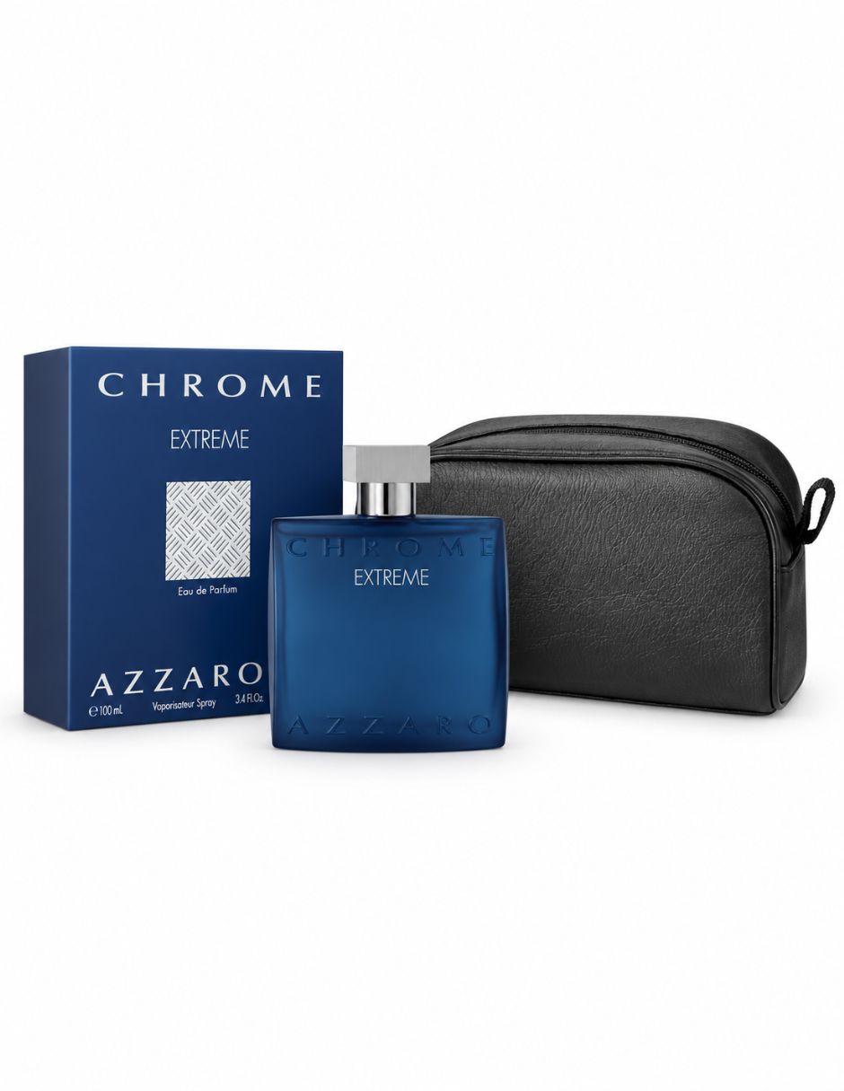Kit eau de parfum chrome extreme para hombre