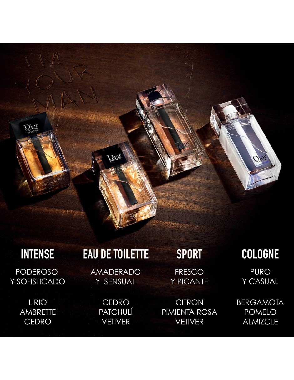 Eau de parfum Homme Intense para hombre