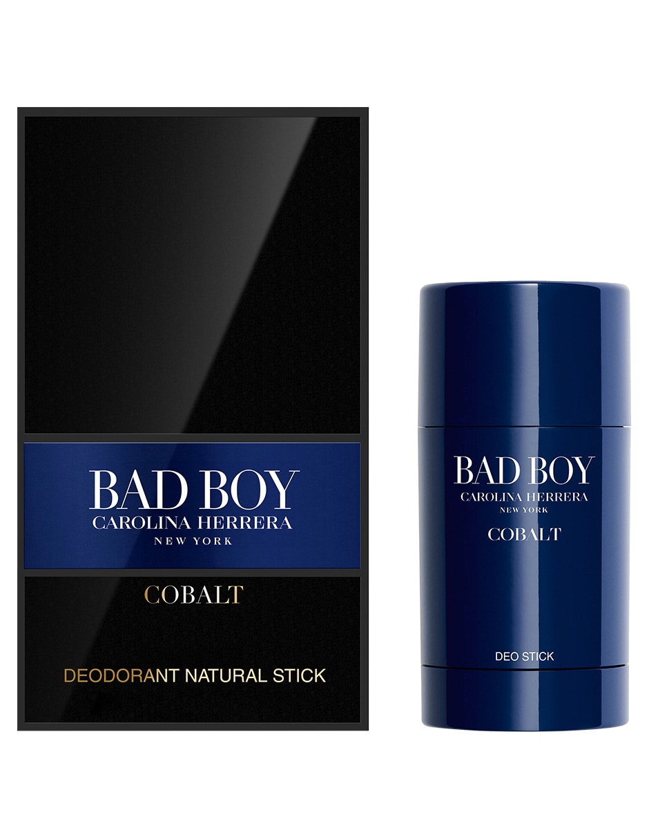 Set desodorante/Desodorante No aplica para Axilas en Stick CAROLINA HERRERA Bad Boy Cobalt para Hombre