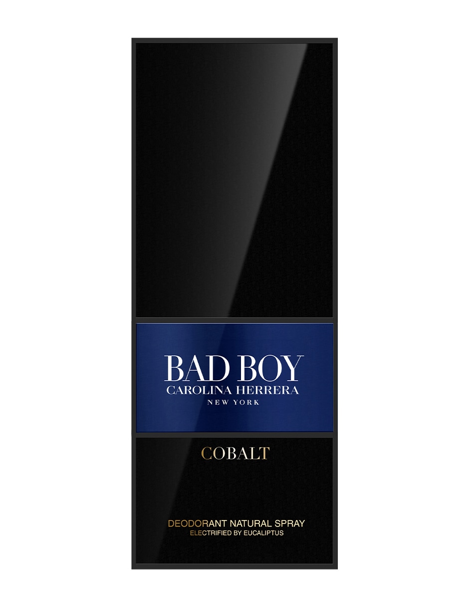 Set desodorante/Desodorante No aplica para Axilas en Aerosol CAROLINA HERRERA Bad Boy Cobalt para Hombre
