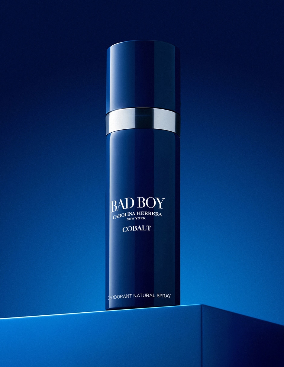 Set desodorante/Desodorante No aplica para Axilas en Aerosol CAROLINA HERRERA Bad Boy Cobalt para Hombre