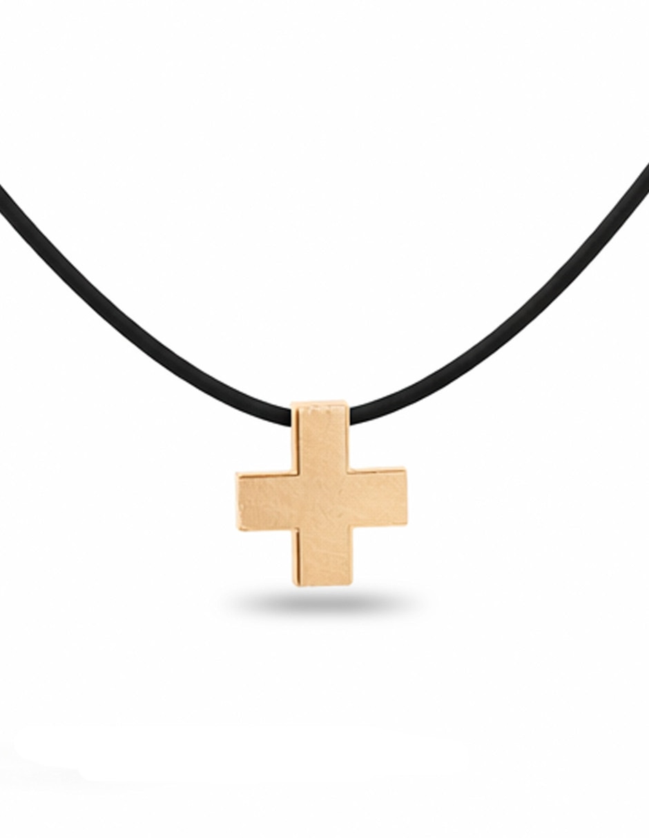 Dije de cruz de oro amarillo 14 K Dije de cruz de oro amarillo 14 K