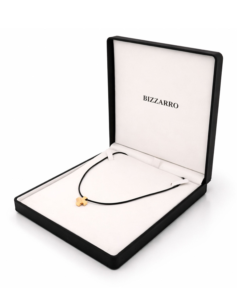 Dije de cruz de oro amarillo 14 K
